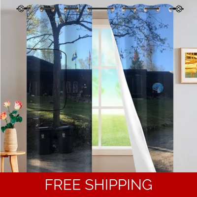 Custom Window Curtains 2 PCS Le studio Building 2019